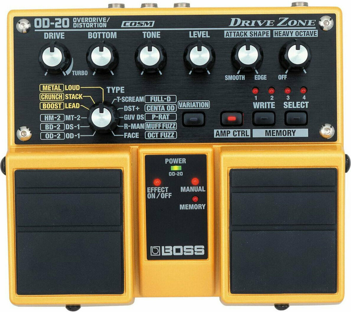 ギター Boss OD-20 Boss OD-20 Drive Zone - Muziker