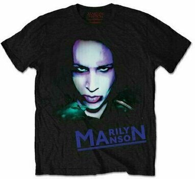 Tričko Marilyn Manson Oversaturated Photo Black T Shirt: M - 1
