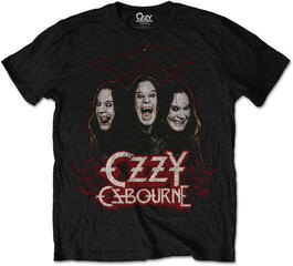 Риза Ozzy Osbourne Crows & Bars Unisex Тениска с къс ръкав/Black/Къси