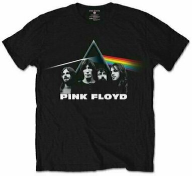 T-Shirt Pink Floyd T-Shirt DSOTM Band & Prism Black S - 1