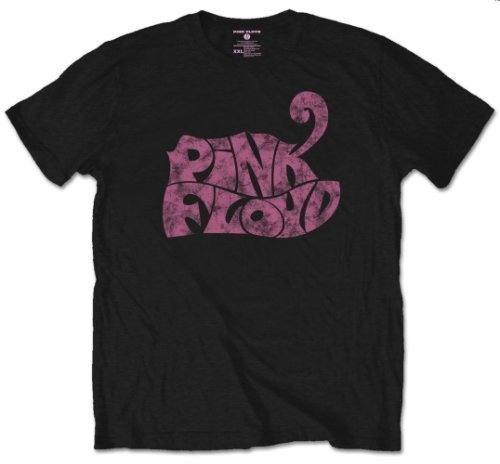 Skjorta Pink Floyd Skjorta Swirl Logo Herr Svart S