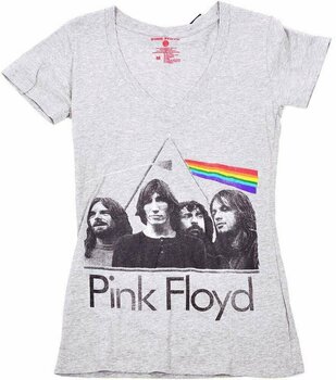 Camiseta de manga corta Pink Floyd Camiseta de manga corta DSOTM Band in Prism Negro S - 1