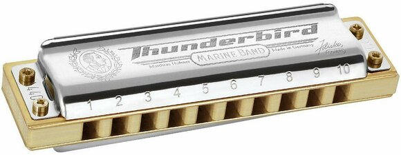 Harmonijki ustne diatoniczne Hohner Marine Band Thunderbird C-major - 1