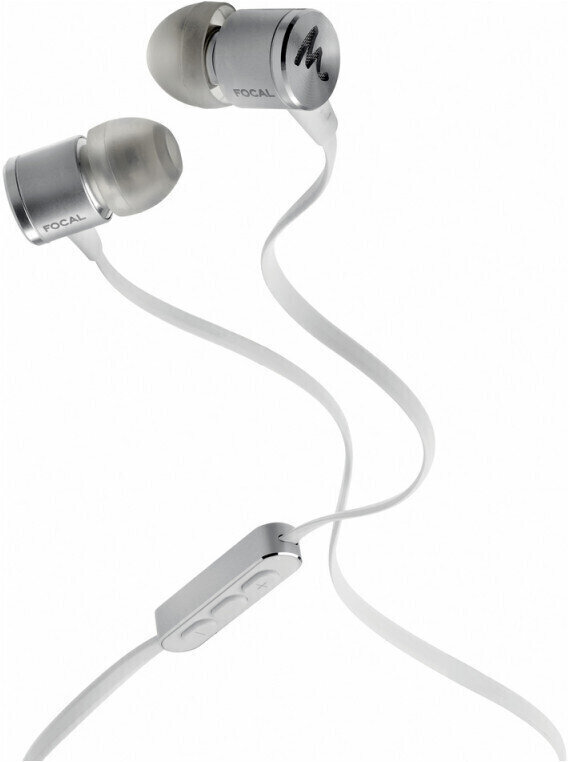 Ecouteurs intra-auriculaires Focal Spark Argent