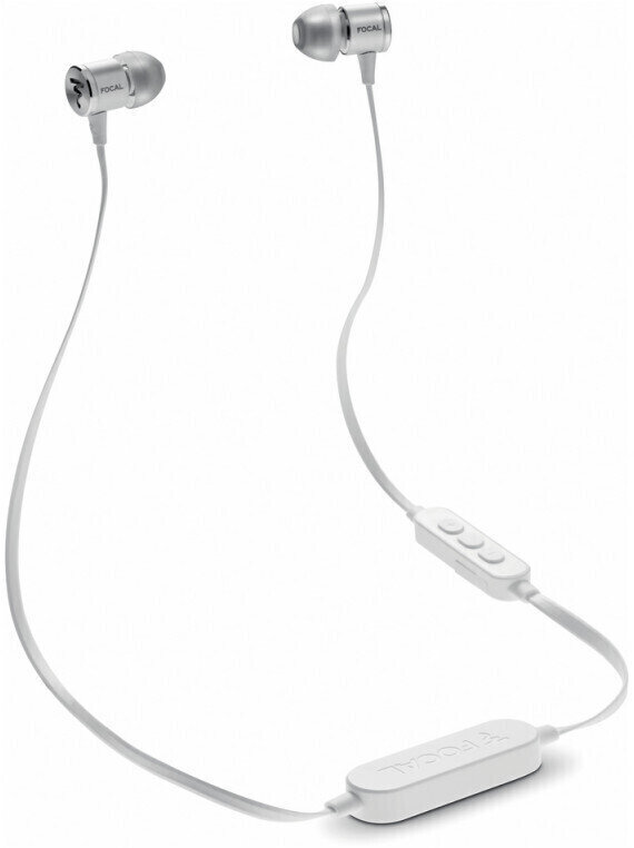 Bezprzewodowe słuchawki douszne Focal Spark Wireless Silver
