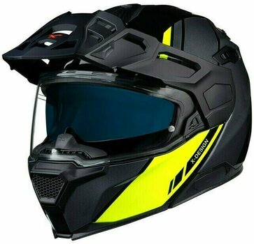 Helmet Nexx X.Vilijord Hi-Viz Neon/Grey L Helmet - 1