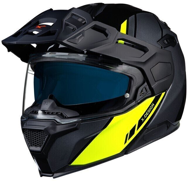 Helm Nexx X.Vilijord Hi-Viz Neon/Grey XL Helm