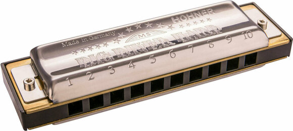 Diatonic harmonica Hohner Big River Harp D-major - 1