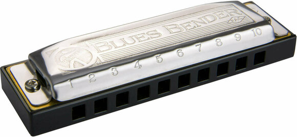 Diatonic harmonica Hohner Blues Bender C-major - 1