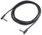 Cable adaptador/parche RockBoard Flat TRS Negro 3 m Angulado - Angulado