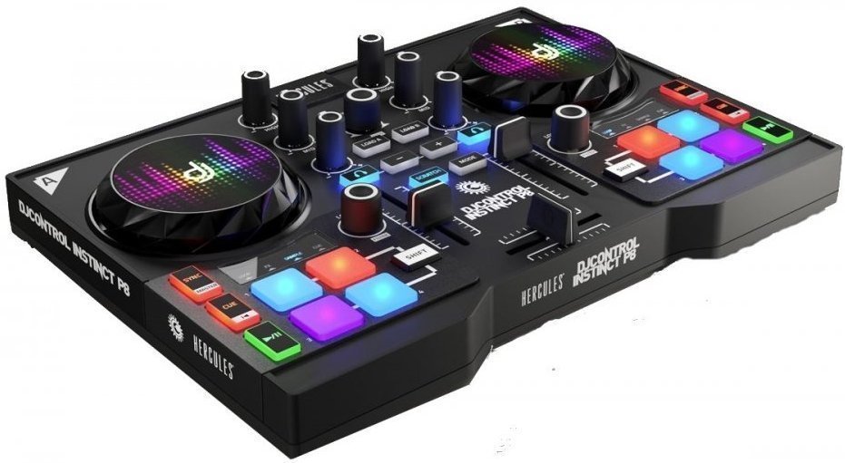 DJ-Mixer Hercules DJ DJ Control Instinct P8 Party Pack