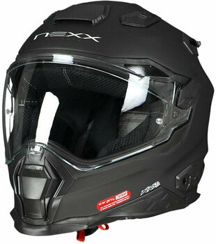 Helmet Nexx X.WST 2 Plain Black MT M Helmet - 1