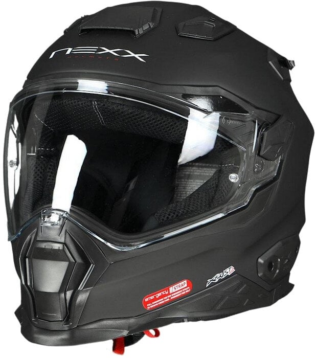 Helm Nexx X.WST 2 Plain Black MT S Helm (Zo goed als nieuw)