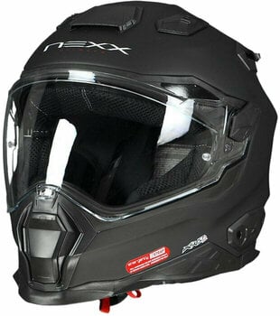 Helm Nexx X.WST 2 Plain Black MT S Helm (Zo goed als nieuw) - 1