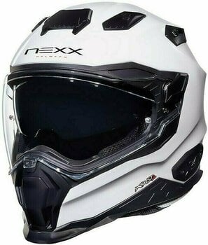 Helm Nexx X.WST 2 Plain Weiß L Helm - 1