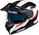 Nexx X.Vilijord Continental White/Black/Red L Helmet