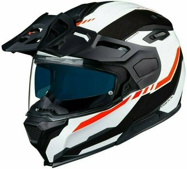 Helm Nexx X.Vilijord Continental White/Black/Red XL Helm - 1
