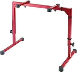Opvouwbare keyboardstandaard Konig & Meyer 18810 Omega Opvouwbare keyboardstandaard Ruby Red