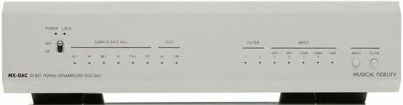Hi-Fi DAC- och ADC-gränssnitt Musical Fidelity MX DAC Silver - 1