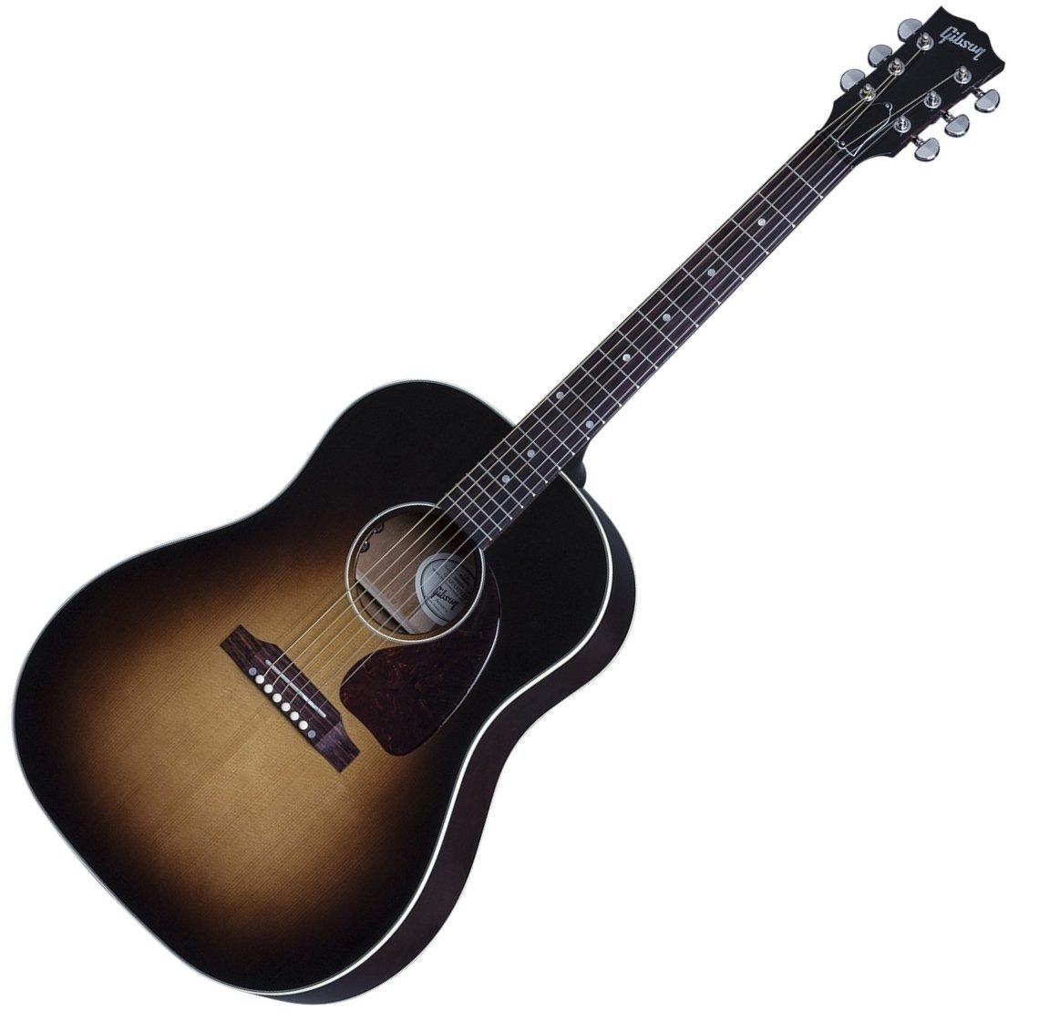 Dreadnought elektro-akoestische gitaar Gibson J-45 Standard Vintage Sunburst