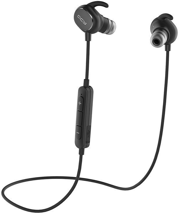 Wireless In-ear headphones QCY QY19 Phantom Black