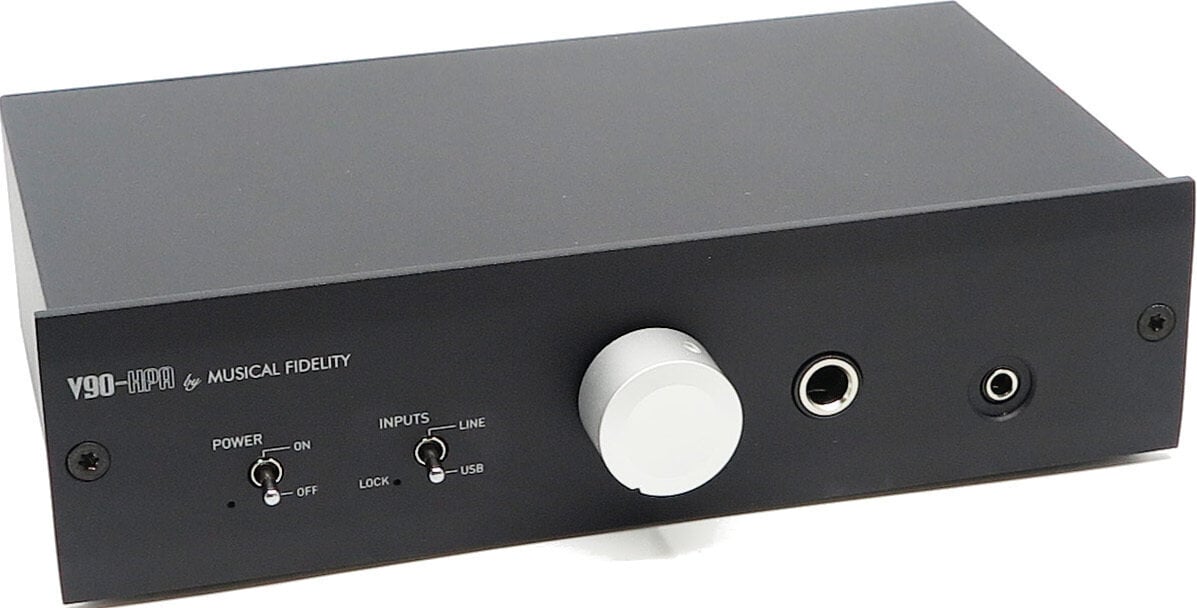 Hi-Fi Wzmacniacz słuchawkowy Musical Fidelity V90 HPA Hi-Fi Wzmacniacz słuchawkowy Black