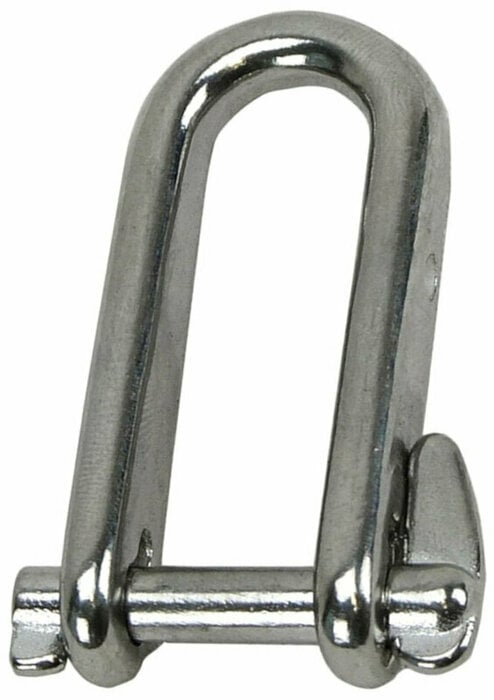 Osculati D - Shackle w. captive locking pin Stainless Steel 5 mm