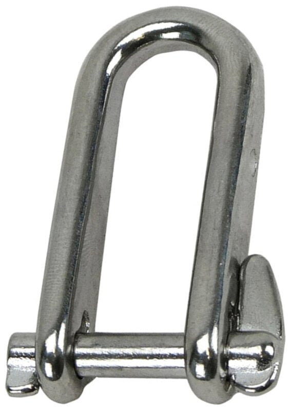 Boat Shackle Osculati D - Shackle w. captive locking pin Stainless Steel 8 mm