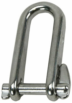 Boat Shackle Osculati D - Shackle w. captive locking pin Stainless Steel 8 mm - 1