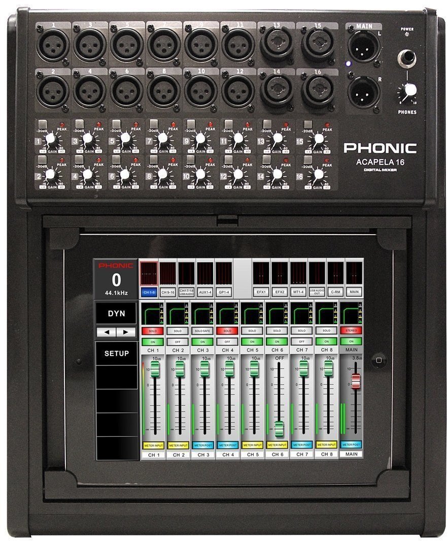 Digital Mixer Phonic Acapela 16 Digital Mixer