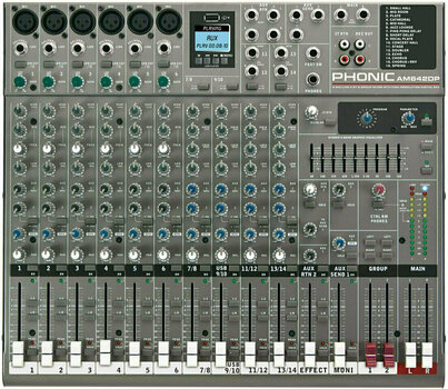 Mixer analog Phonic AM642DP - 1