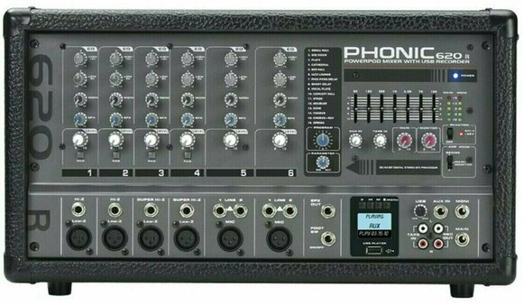 Mixer cu amplificare Phonic Powerpod 620R - 1