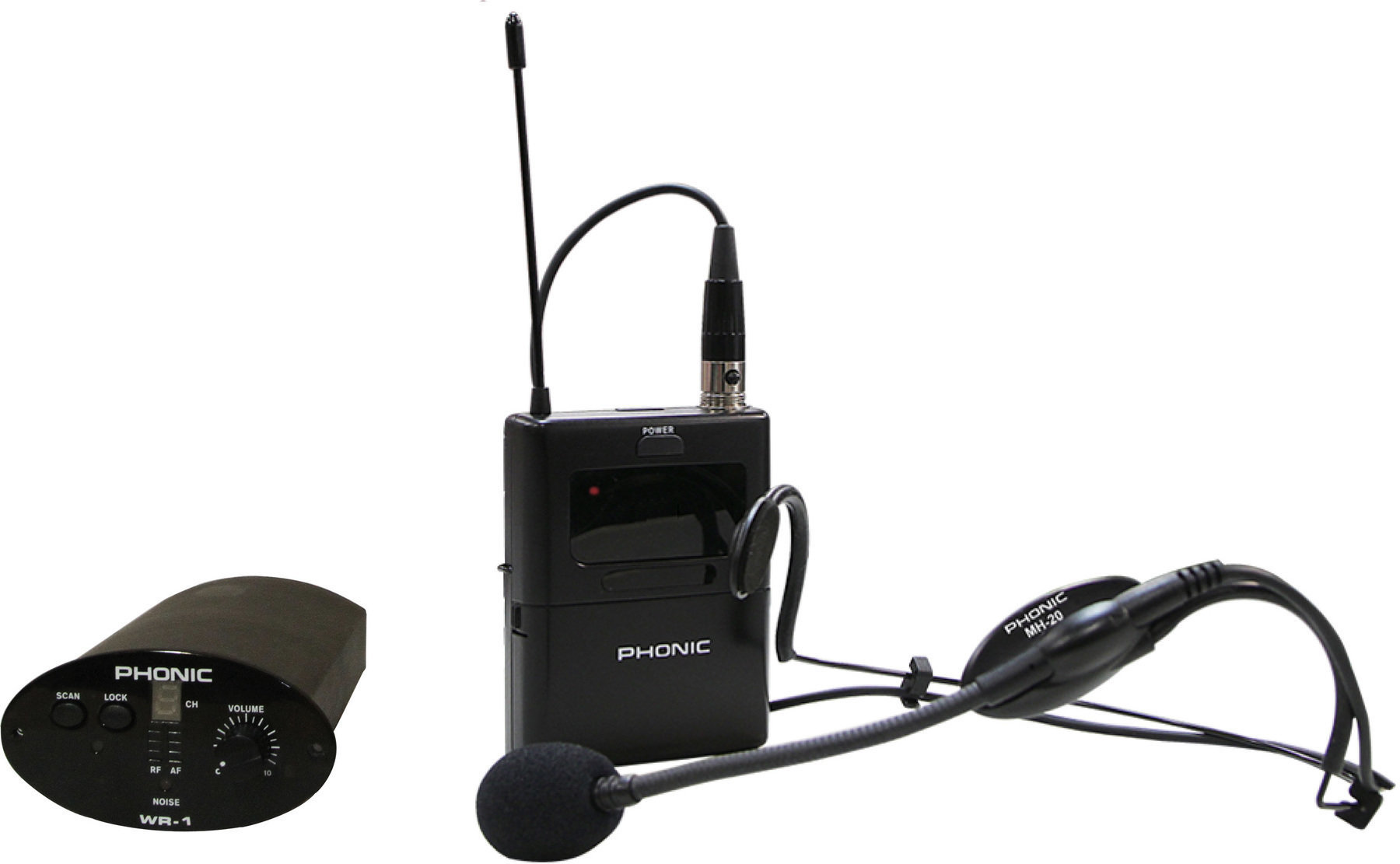 Système sans fil avec micro serre-tête Phonic WH-1S