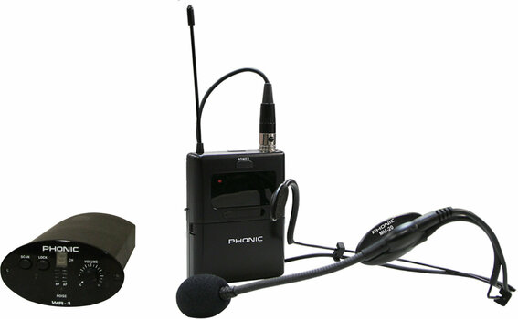 Draadloos Headset-systeem Phonic WH-1S - 1