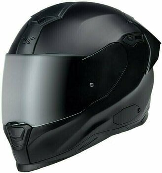 Helm Nexx SX.100R Full Black Black MT S Helm (Zo goed als nieuw) - 1