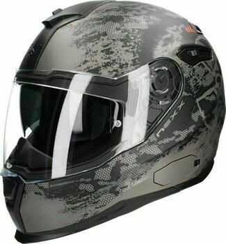 Helmet Nexx SX.100 Toxic Black/Red MT M Helmet - 1