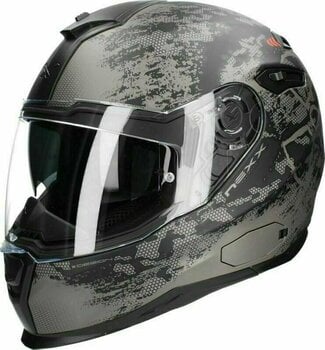 Helm Nexx SX.100 Toxic Black/Red MT S Helm (Nur ausgepackt) - 1
