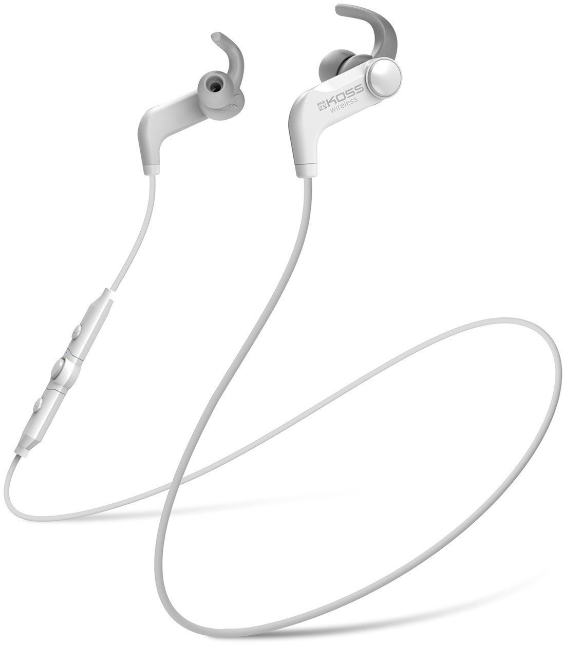 Безжични In-ear слушалки KOSS BT190i бял