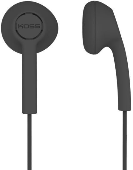 En la oreja los auriculares KOSS KE5 Negro