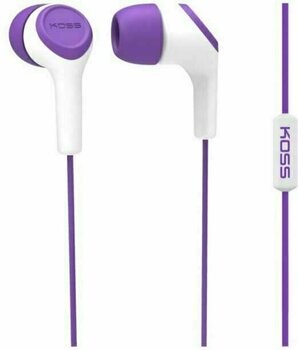 Ecouteurs intra-auriculaires KOSS KEB15i Violet Ecouteurs intra-auriculaires - 1