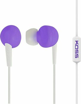 Ecouteurs intra-auriculaires KOSS KEB6i Violet Ecouteurs intra-auriculaires - 1