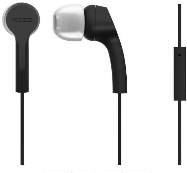Ecouteurs intra-auriculaires KOSS KEB9i Noir