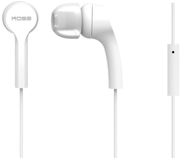 Ecouteurs intra-auriculaires KOSS KEB9i Blanc
