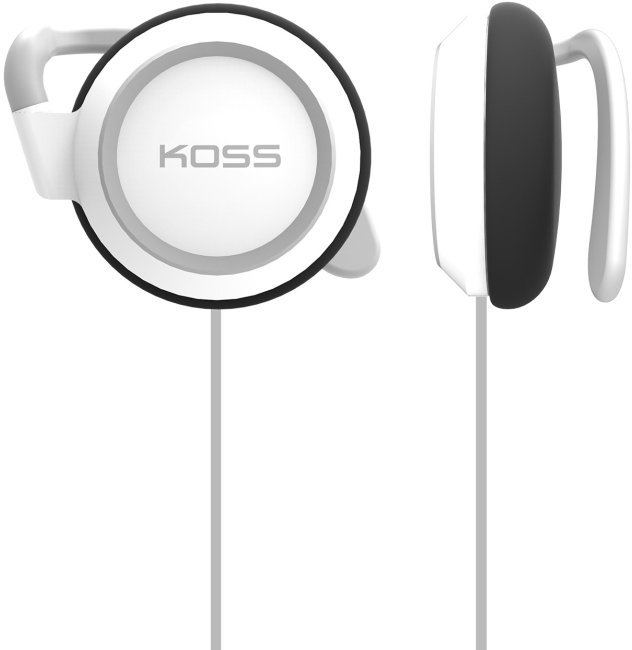 Слушалки на ухото KOSS KSC21 бял