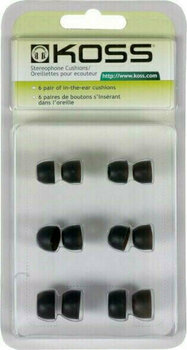 Ear Tips for In-Ears KOSS Ear Pads for headphones Black - 1