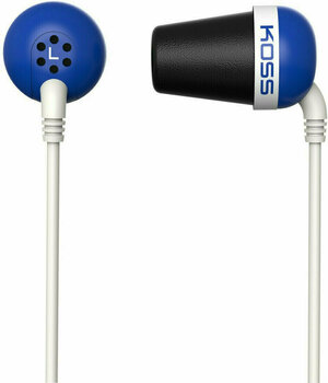 Auscultadores intra-auriculares KOSS The Plug Blue - 1