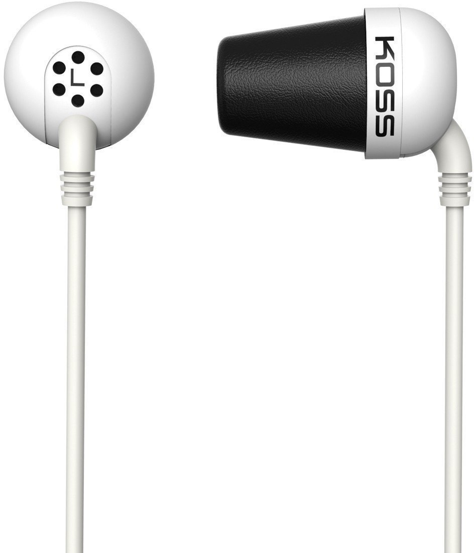 In-Ear Headphones KOSS The Plug White