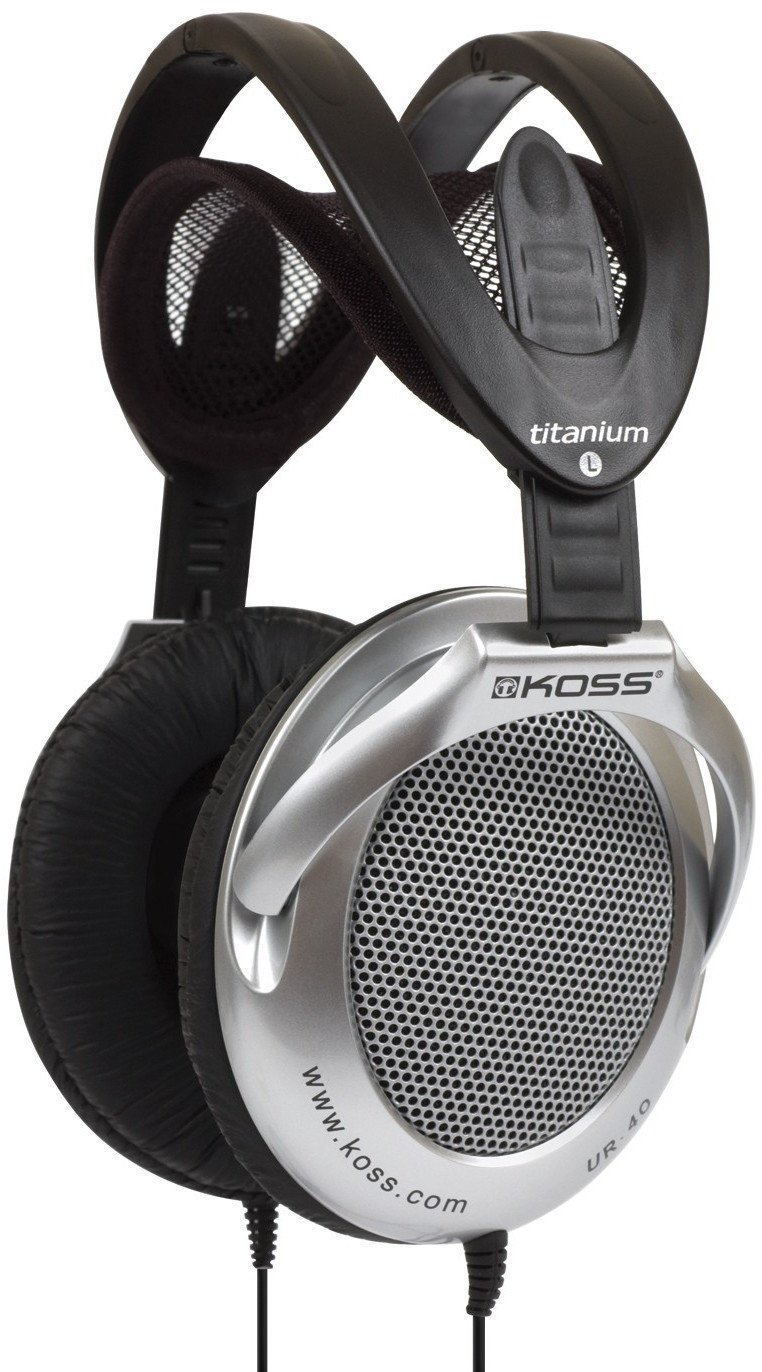 Trådløse on-ear hovedtelefoner KOSS UR40 Silver