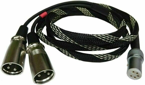 Hi-Fi audiokaapeli Pro-Ject Connect-It Phono 5P XLR SI 185 M 1,85 m Musta Hi-Fi audiokaapeli - 1