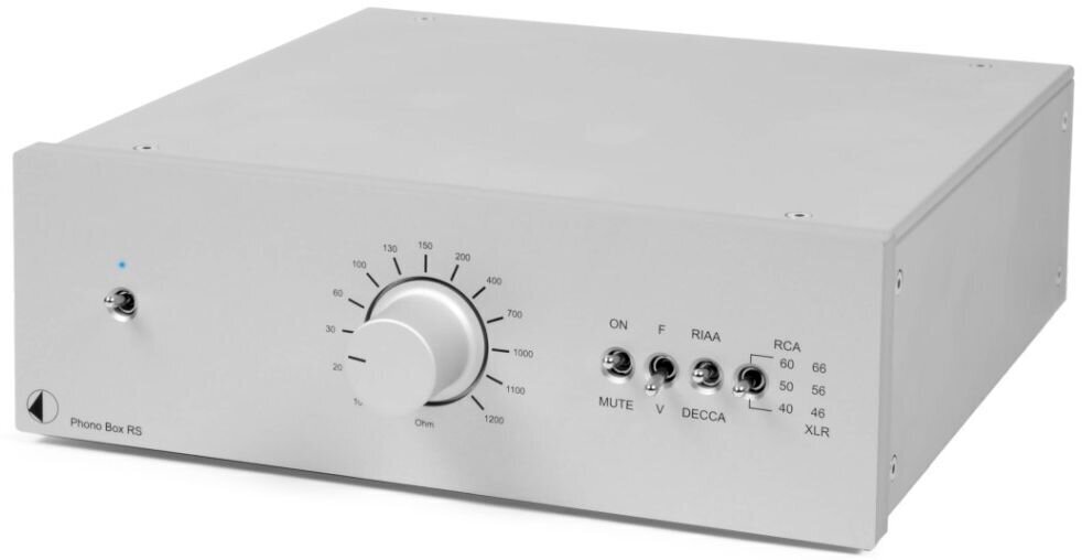 Pré-amplificador fono Hi-Fi Pro-Ject Phono Box RS Silver